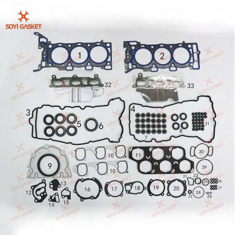 LP1荣御2.8 12637169发动机大修包修理包排气歧管垫火嘴油封曲后