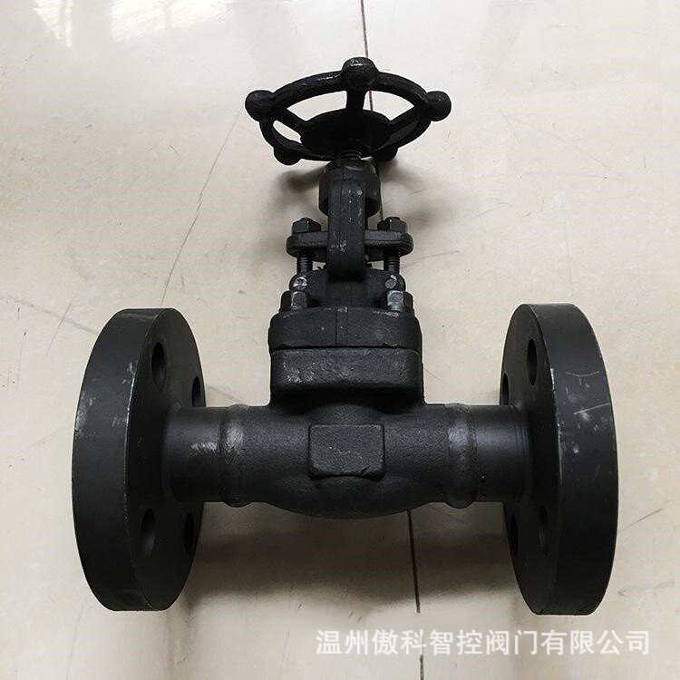 J41H-25C 锻钢A105 蒸汽导热油截止阀 高温高压截门阀 手动节流阀