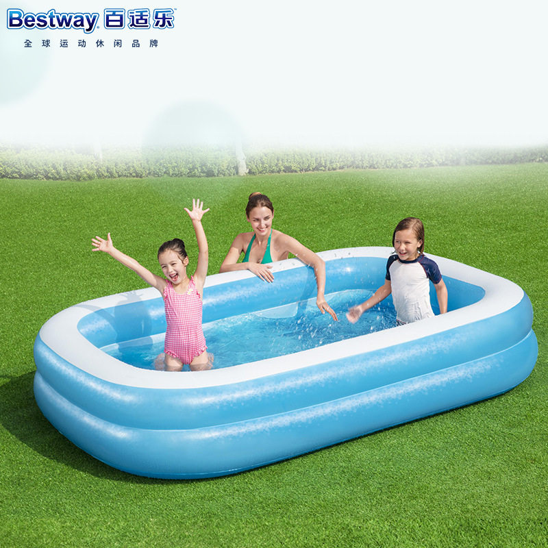 Bestway 54006儿童充气游泳池PVC加厚婴幼游泳桶成人家庭洗澡浴池