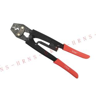YTH 8压线钳冷压端子裸端子圆形叉形线鼻子电工棘轮省力压线钳