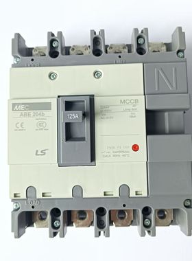 LS产电塑壳断路器ABE204B 125A 150A 175A 200A 四相断路器空开