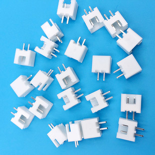 2P直脚连接器 2P直针针座XH 接插件XH 2A2.54mm间距XH