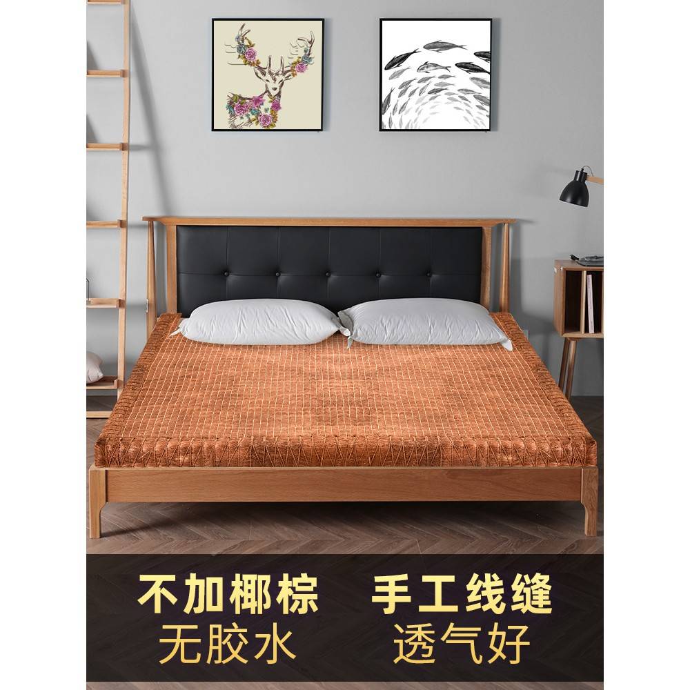 全棕床垫手工然天山纯无胶偏榈儿硬棕棕护脊椎老式定垫制98931童