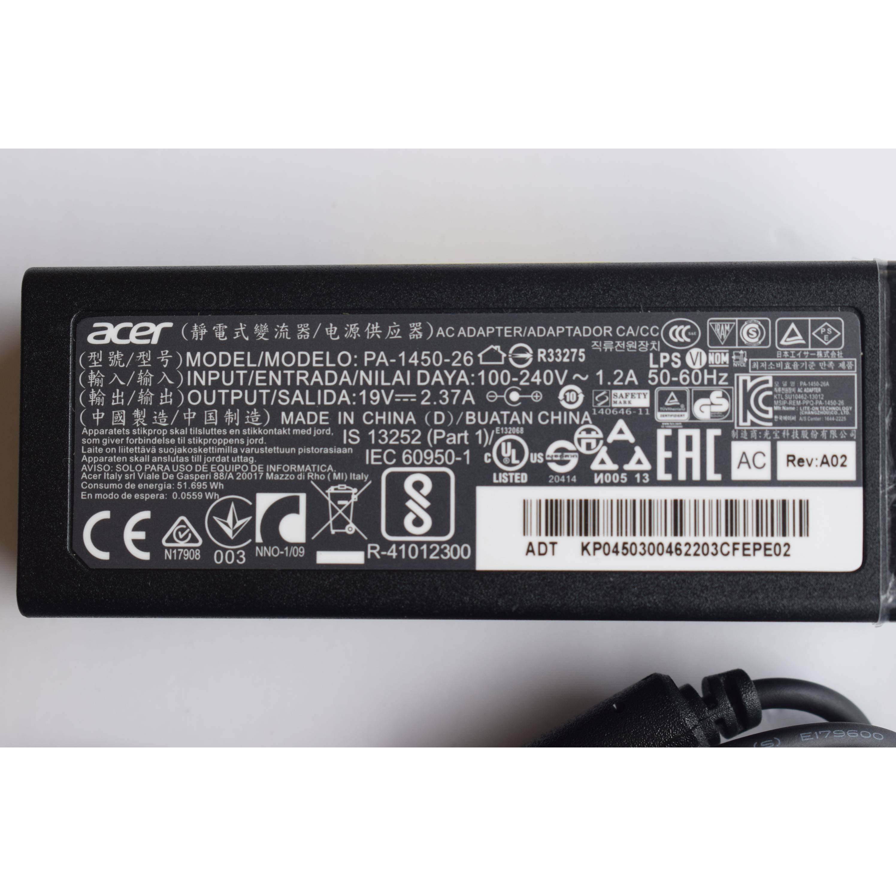 装宏基电3Sw蜂f鸟t3 82478TMX349原-G2 8TM P2i笔记电接脑源线充