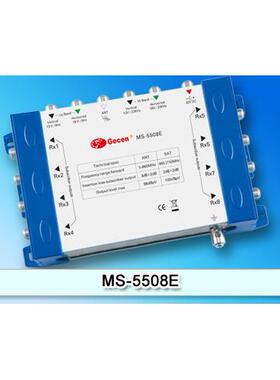 GECEN佳讯5进8出多路SAT切换开关13/18V0/22K切换开关MS-5508E