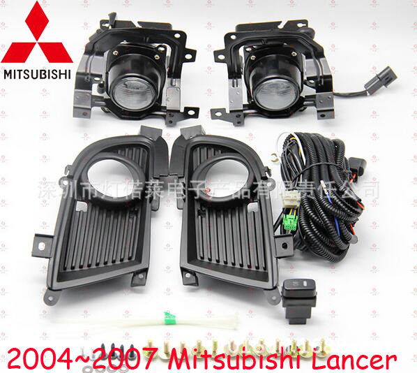 2004~2007翼神蓝瑟雾灯日间行车灯前照灯Lancer fog light