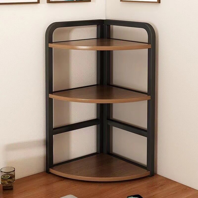 厨房置物架台面角落转角调料品架子收纳架三角多功能调味料架收纳