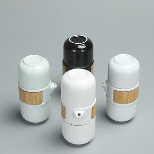 旅行茶具套装便携包式茶壶户外车载旅游茶杯快客杯一壶二杯两杯