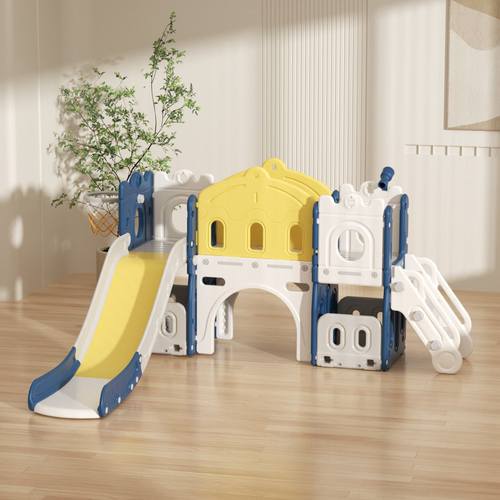 儿童室内小神童滑梯家用玩具多功能宝宝滑滑梯小型秋千大型组合