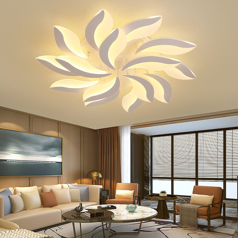 新中式家用客厅led吸顶灯 创意个性大气亚克力灯罩吸顶灯装修灯具,电子元器件市场,电线扎带/束线带,淘宝优惠券,粉丝福利购,淘宝优惠卷