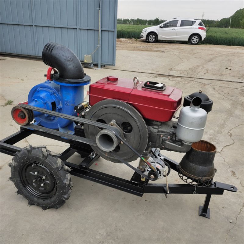 农用灌溉浇地水泵 移动抽水机水泵耐用省油 柴油抽水机排污泵
