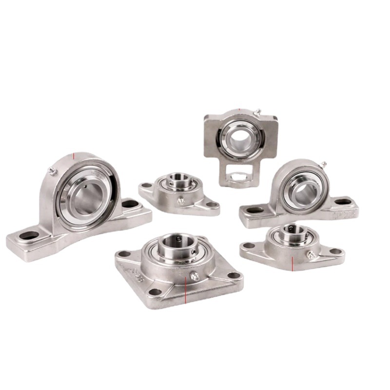 不锈钢轴承座SUCP208 SP208 外球面带座轴承P208 立式轴承座UC208