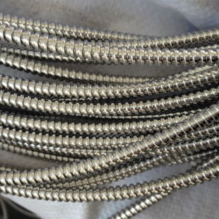 304不锈钢穿线软管金属波纹护线套管防锈高温316蛇皮管20mm1寸
