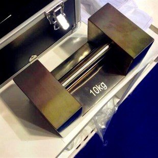 10kg锁形不锈钢砝码5公斤带盒子304法码现货20千克25公斤法码上海