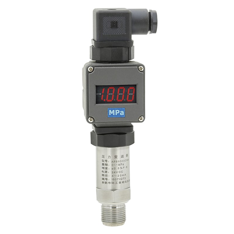 进口扩散硅压力变送器4-20mA数显气压液压油压液位水压传感器