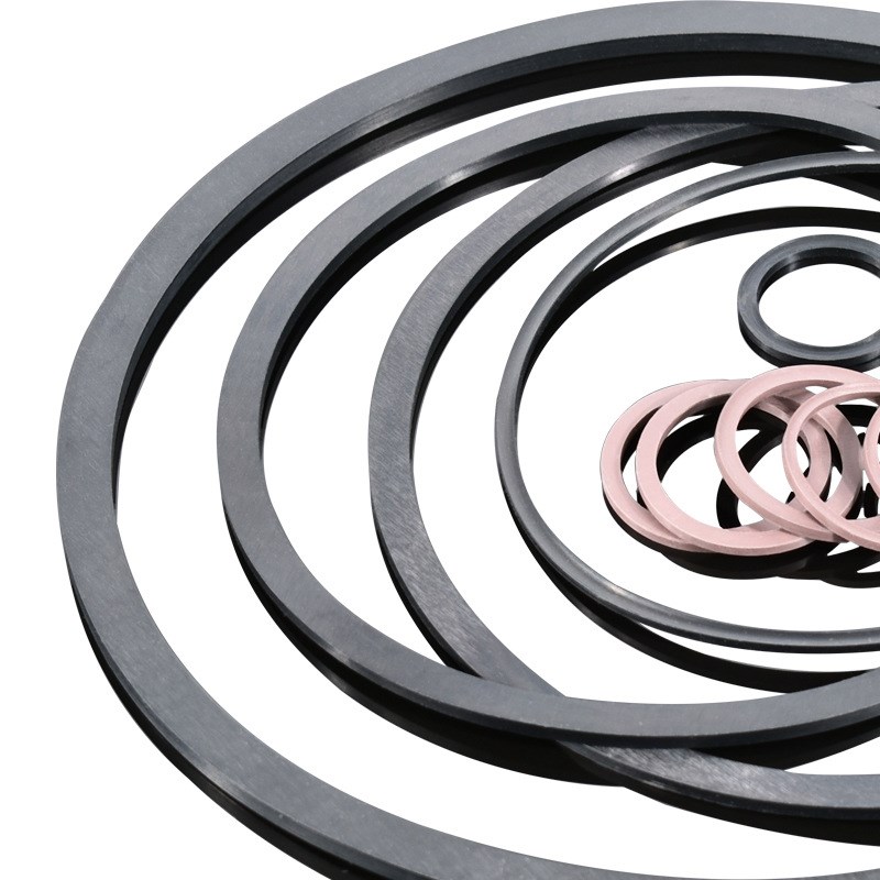 80系列橡胶挡圈派克Parker标准弧形挡圈背托环AS系列O圈配套挡圈