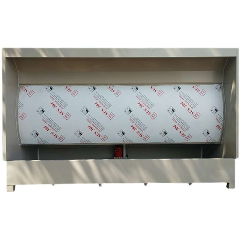 漆雾吸附喷漆房水帘喷漆柜环保型不锈F钢喷漆台过滤净化水循环设