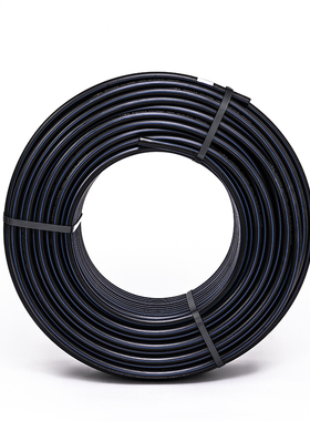 pe管自来水管20水管25硬管32四分40管子H50热熔63塑料4分6黑色一