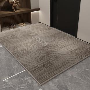 入户门地垫家用高级感别墅大门口防滑脚垫子进门玄关耐脏免洗地毯
