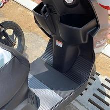 适用铃木UU UY125t脚垫 125T-2 踏板车橡胶脚垫防水防滑加厚改装