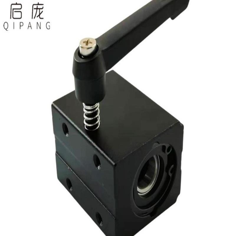 启庞ZY10 ARS3-BRS3固定式非标无牙螺母无牙外螺母仪器螺杆锁紧