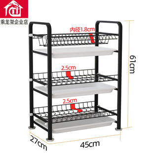 多功能砧板架锅盖架 304不锈钢刀具收纳架厨房碗碟架沥水架落地式