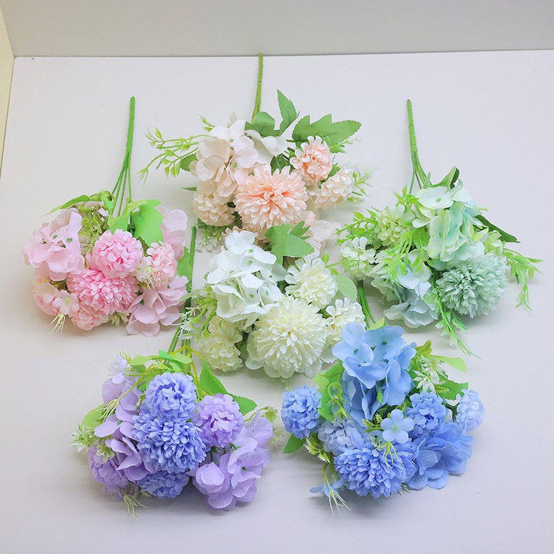 仿真花手捧绣球球菊婚礼新娘手捧花绣球牡丹仿真玫瑰花束,家居饰品,仿真花/假花,淘宝优惠券,粉丝福利购,淘宝优惠卷