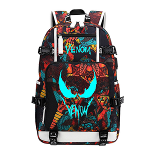 夜光书包男生小学生三到六年级防水护脊减负大容量初中生双肩背包