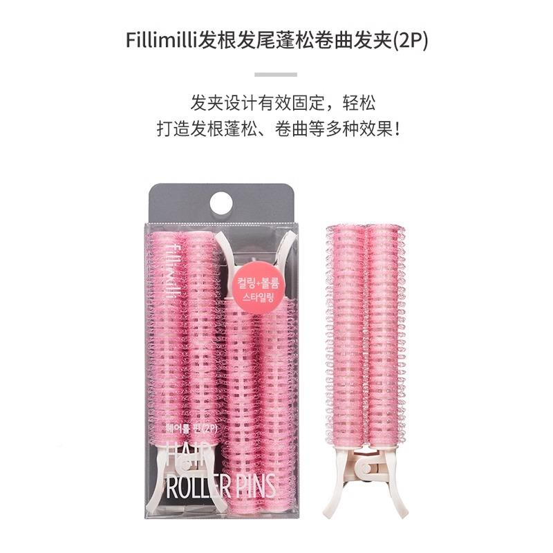 营】发FIORE顶LL发IMI器L筒I根【蓬松夹高颅L发头蓬神松刘海卷自