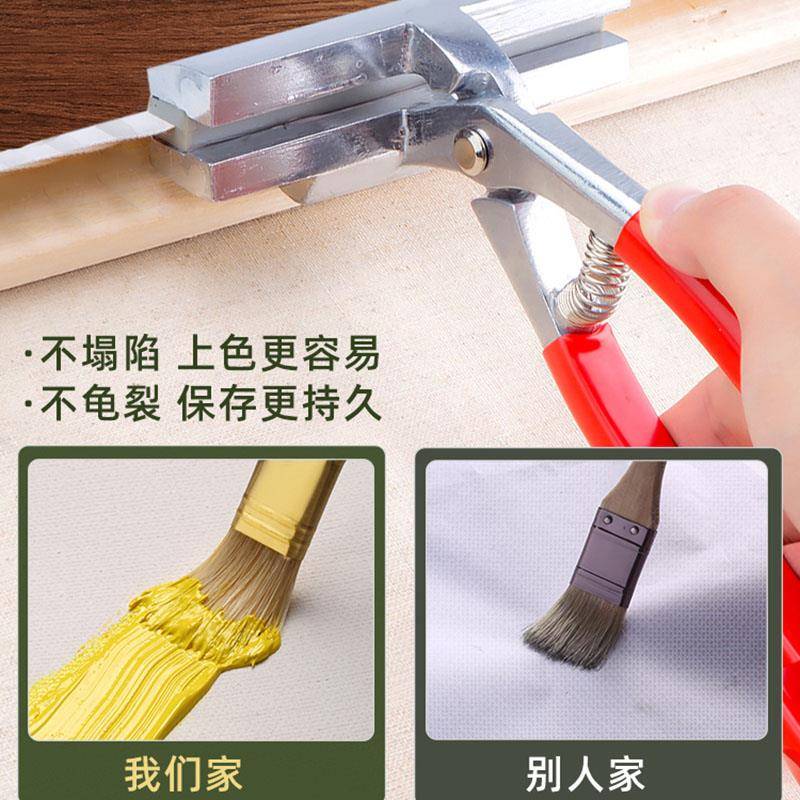 画可定制油画工布框i画布带框带板板颜料布亚麻板画棉烯布石XEX英