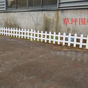 塑木栏杆栅栏 园艺庭院篱笆幼儿园围栏包立柱 户外草坪防腐木护栏