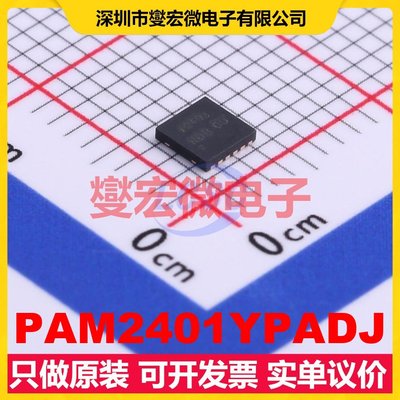 PAM2401YPADJ WDFN-12-EP(3x3) DC-DC电源转换器芯片IC