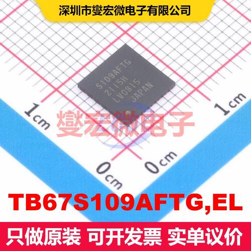 TB67S109AFTG,EL QFN-48-EP(7x7) 电机驱动器/控制器 电源管理