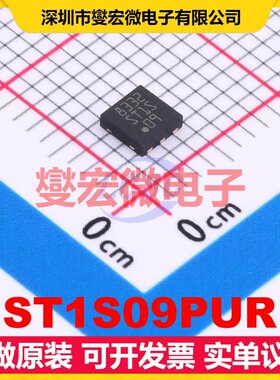 ST1S09PUR TDFN-6-EP(3x3) DC-DC电源转换器芯片IC