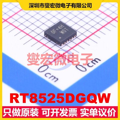 RT8525DGQW WDFN-12L-EP(3x3) DC-DC电源转换器芯片IC