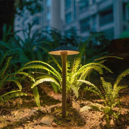 插地灯小蘑菇地插灯防水草地灯灯别墅庭院铝材led草坪灯IP65防水