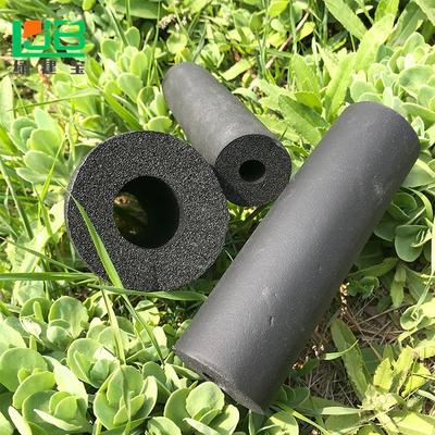 B1级橡塑保温管 太阳能空调防冻隔热橡塑海绵管 铝箔橡塑管壳
