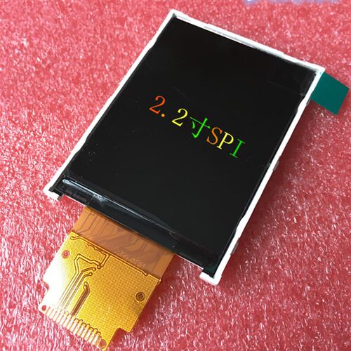 全新2.2寸TFT液晶显示屏SPI3线4线串口显示屏兼容原装TM022HDH26