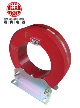 10KV电流互感器LXK-80-300孔浇筑式电缆穿芯零序开启/固定互感器