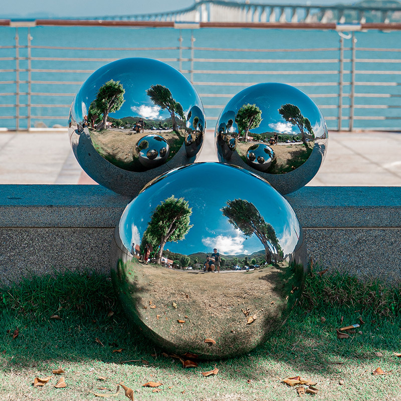 304不锈钢圆球1.5mm厚不锈钢空心球镜面抛光装饰摆件金属球无缝球,搬运/仓储/物流设备,机械式停车设备（立体停车库）,淘宝优惠券,粉丝福利购,淘宝优惠卷