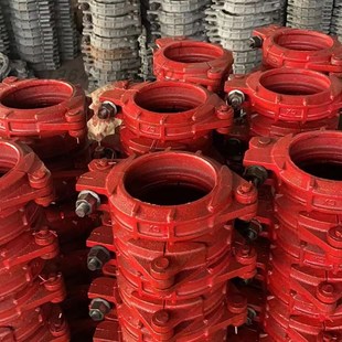 混凝土地泵80管卡管箍卡箍泵管卡扣125管夹100管扣高低压泵浦车管