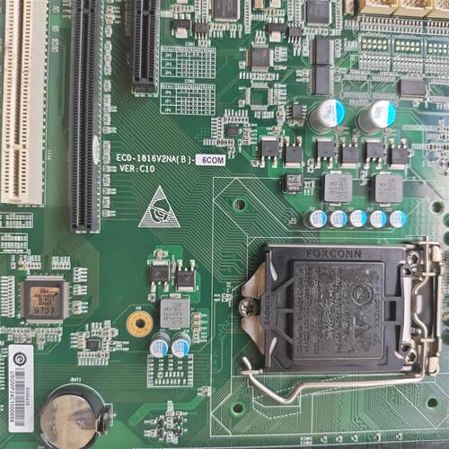 研祥 ECO-1816V2NA(B/C)-6COM VER:C01 C10 5个PCI槽 工控主板