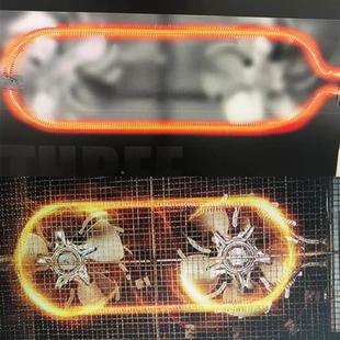 空气干烧圆形烤箱烘箱加热管 翅片发热管 U形O形不锈钢电热管220V