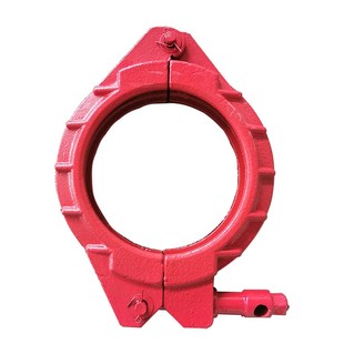 混凝土泵管管卡泵车快速管卡125高压铸造卡箍螺丝卡扣固定式管卡