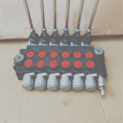 新款新品多路阀P40换向阀英制螺丝操作阀换向阀控制阀液压分配器