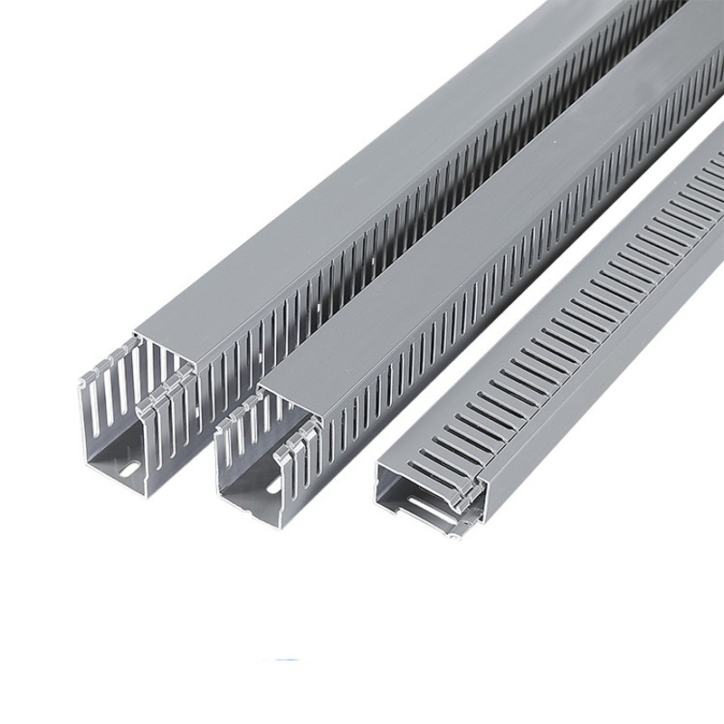 厂家直销4mPVC密齿线槽配电箱电线U型细齿控制电柜走线布卡理线槽
