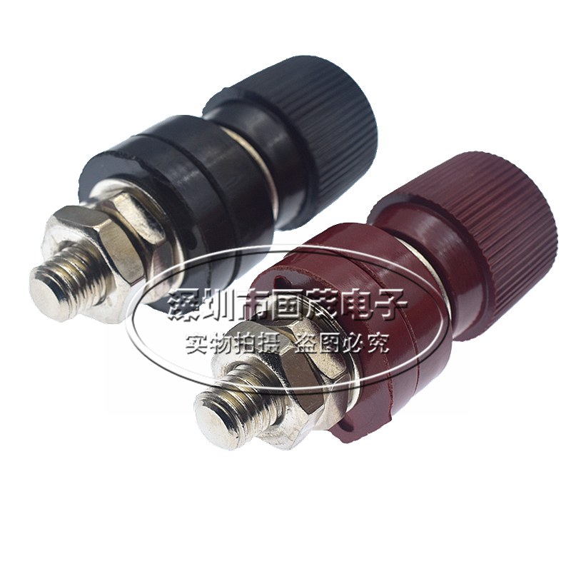 全铜接线柱JS-555 接地柱M8 逆变器 配件电力接线端子8MM 包邮
