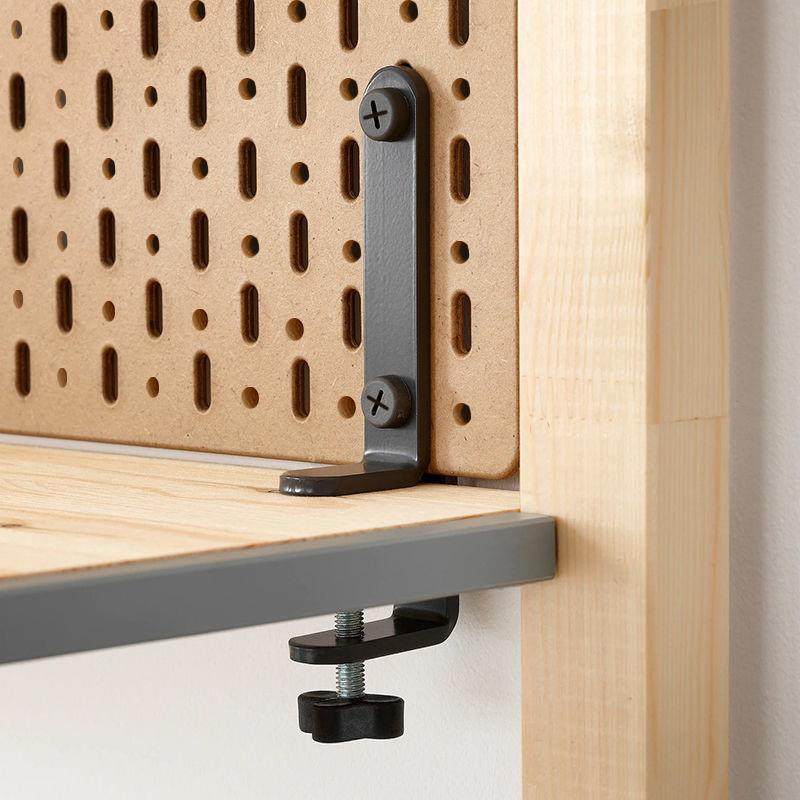 洞洞板实木桌面免打孔板墙上置物架隔板宿舍书桌上办公桌面收纳架,电子元器件市场,其它元器件,淘宝优惠券,粉丝福利购,淘宝优惠卷