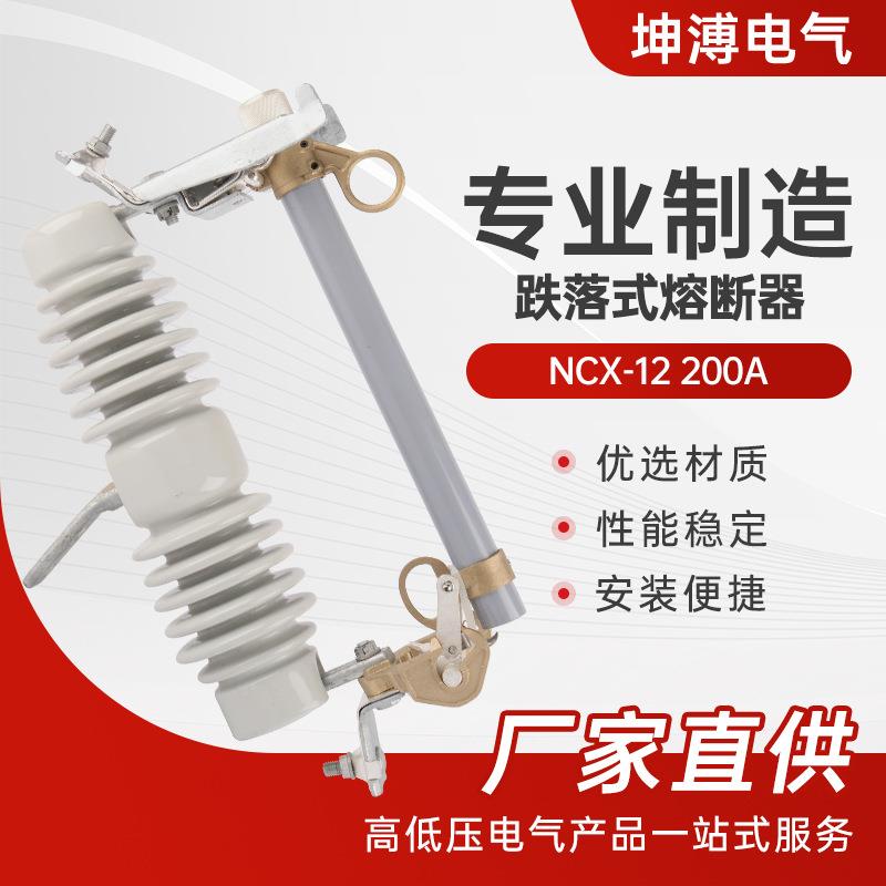 跌落式熔断器NCX-12200A熔管12KV令克保险令克开关高压