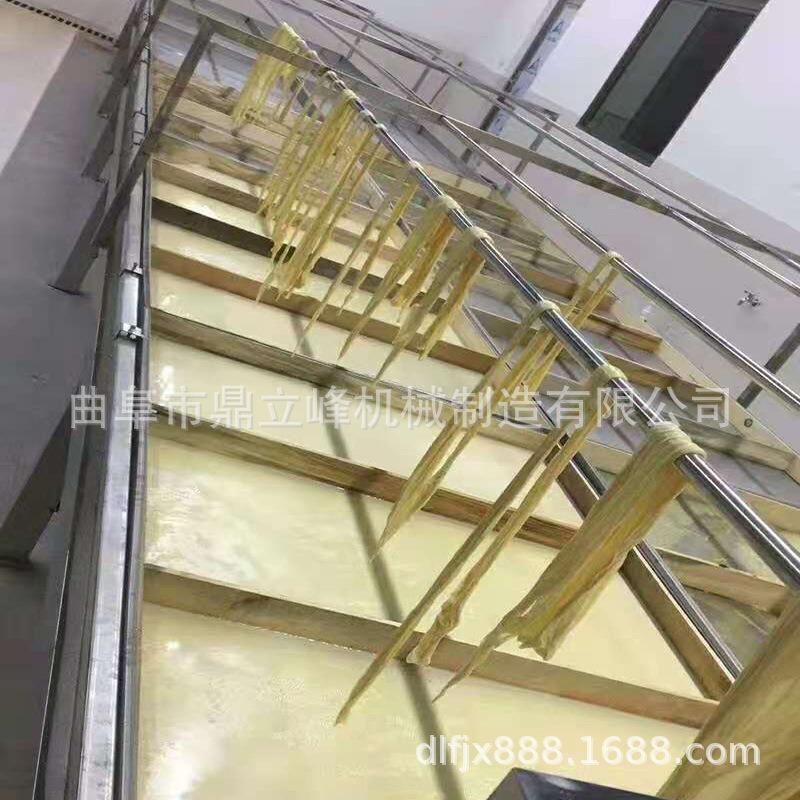 大型商用不锈钢油皮机豆制品设备广州地区腐竹生产线方形豆皮机
